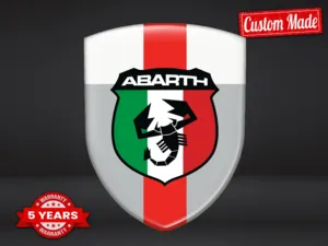 Fiat Abarth Vinilos Traseros Autos Resistentes Premium Alta Gama